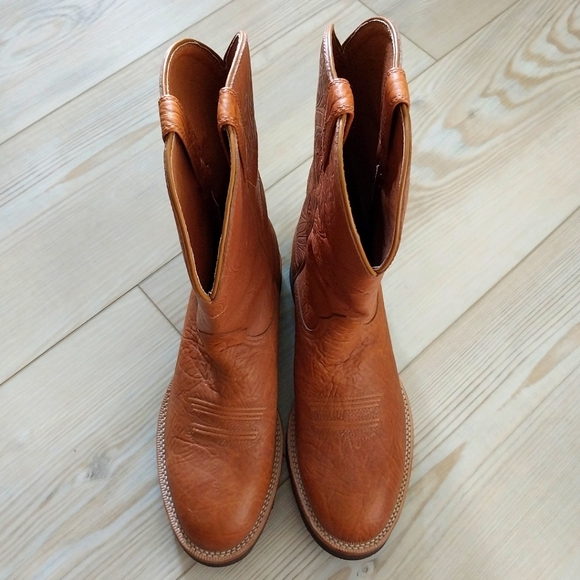 NWOB Twisted X Tooled Leather Boots - Picture 2 of 6
